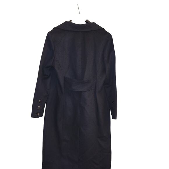 Kenneth Cole Women's Classic Wool Walker W Three Button Stand Collar Size L New - Picture 4 of 9